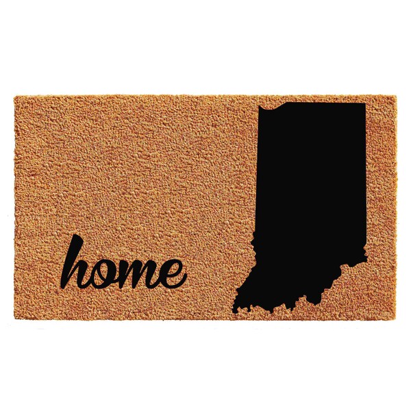Calloway Mills Entrance Mat, Coir, Natural, Black 105212436 - main